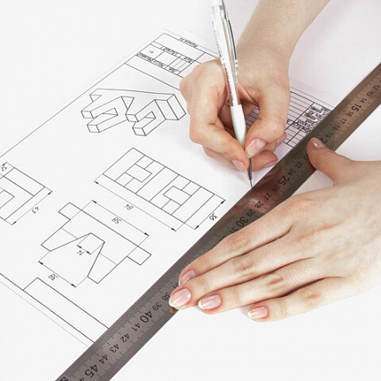 Линейки металлические КОМПЛЕКТ 2 шт. (30, 50 см), BRAUBERG, 210812