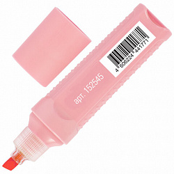 Текстовыделитель STAFF "EVERYDAY HL-707", ПАСТЕЛЬНЫЙ РОЗОВЫЙ, линия 1-5 мм, скошенный наконечник, 152545