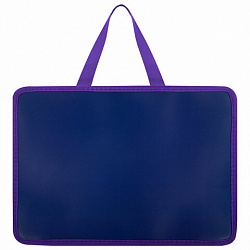 Папка на молнии с ручками ЮНЛАНДИЯ А4, 1 отделение, пластик, 80 мм, "Fluffy Tail", 272161