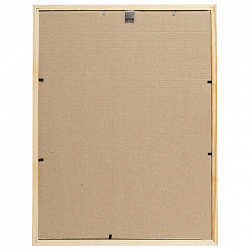 Рамка 30х40 см небьющаяся, дерево, багет 18 мм, BRAUBERG "HIT", канадская сосна, 390026