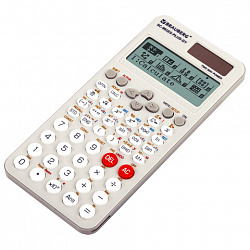 Калькулятор инженерный BRAUBERG SC-991ES-PLUS-GY (164х80 мм), 552 функции, 10+2 разряда, СЕРЫЙ, 272652