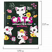 Дневник 1-4 класс 48 л., твердый, BRAUBERG, глянцевая ламинация, с подсказом, "CATS & DUCK", 106831
