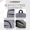 Рюкзак HEIKKI CONCORDANCE (ХЕЙКИ) универсальный, отделение для ноутбука, серый, 47x32x15 см, 273891
