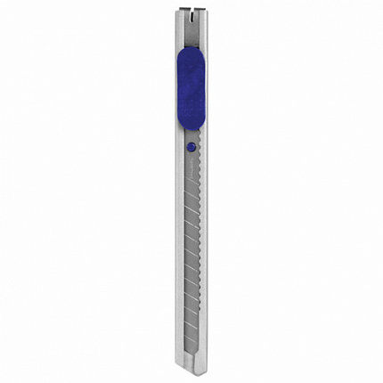 Нож канцелярский 9 мм BRAUBERG "Extra 60" металлический, подвес, 237085