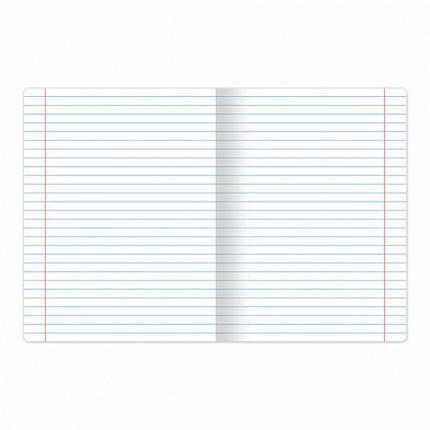 Тетрадь 24 л. BRAUBERG КЛАССИКА NEW линия, обложка картон, ЗЕЛЕНАЯ, 105705