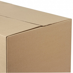 Гофрокороб, длина 630 мм х ширина 320 мм х высота 340 мм, марка Т24, профиль В, FEFCO 0201 / ГОСТ, исполнение А