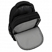 Рюкзак BRAUBERG STYLE, 2 отделения, 4 кармана, "Всем привет!", черный, 40х26х15 см, 274410