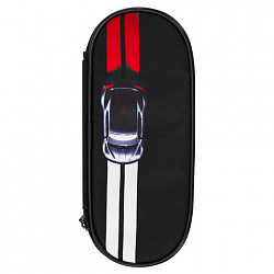 Пенал-футляр BRAUBERG, 1 отделение, органайзер, полиэстер, 22x9х5 см, "Upright car", 274586