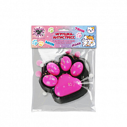 Игрушка-антистресс "МЕГА КОШАЧЬЯ ЛАПКА", 13х10 см, ассорти 2 цвета, дисплей, JOLLY JOT (ДЖОЛЛИ ДЖОТ), 665778