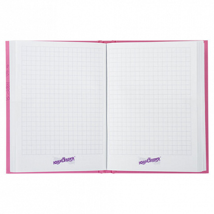 Блокнот МАЛЫЙ ФОРМАТ 110х147 мм, А6, 80 л., твердый, клетка, ЮНЛАНДИЯ, "Совушки", 111618