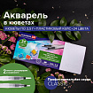 Акварель художественная кюветы НАБОР 24 цвета по 3,5 г, пластиковый кейс, BRAUBERG ART CLASSIC, 191770