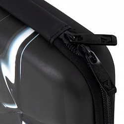 Пенал BRAUBERG KIDS большой удобный с откидной планкой, EVA, 22х15х4 см, "Dark car", 273508