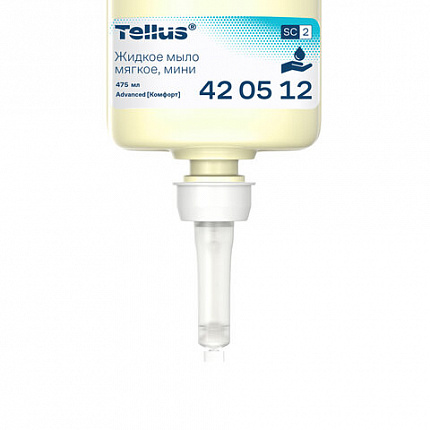 Картридж с жидким мылом одноразовый TORK (Система S2) Advanced, 0,475 л, мягкое, 420512