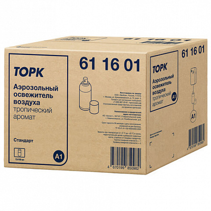 Сменный баллон 100мл Tellus/TORK (Система АF1) СТАНДАРТ, тропический аромат, 611601