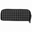 Пенал-органайзер BRAUBERG, 2 откидные планки, полиэстер, 23x9х7 см, "Checkered", 272316
