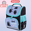 Ранец ПИФАГОР BASIC, 1 отделение, 3 кармана, эргономичная спинка, "Funny cats", 35х28х18 см, 273135
