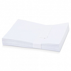 Конверты С4 (229х324 мм), без клея, 100 г/м2, КОМПЛЕКТ 500 шт., треугольный клапан, 02983