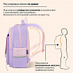 Рюкзак BRAUBERG SNAP, 2 отделения, 3 кармана, "Нежная сирень", 39х28х16 см, 272068