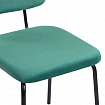 Стулья BRABIX "Dream CF-090", КОМПЛЕКТ 4 шт., черный каркас, ткань зеленая, 533253