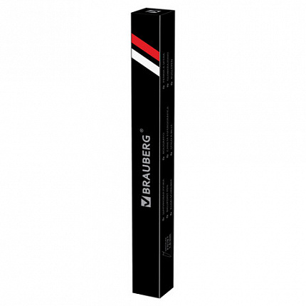 Ручка подарочная шариковая BRAUBERG "Slim Burgundy", корпус бордо, узел 1 мм, линия письма 0,7 мм, синяя, 141403