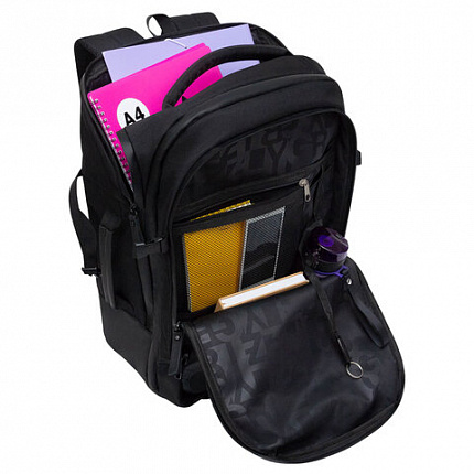 Рюкзак GRIZZLY, 2 отделения, трансформируемый объём, карман-антивор, "CAPACITY", 50х87х34 см, RQ-500-1/2