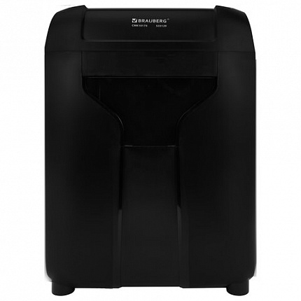 Уничтожитель (шредер) BRAUBERG CMK-1017х, 4 уровень секретности, 4х38 мм, 10 листов, корзина 17 литров, 533129