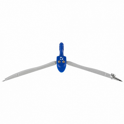 Готовальня BRAUBERG SCHOOL KIT, 8 предметов, циркуль 115 мм, чертежные принадлежности, металлический пенал со справочными материалами,210712