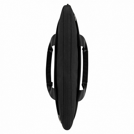 Сумка портфель HEIKKI PROFITABLE (ХЕЙКИ) с отделением для ноутбука 14", 2 кармана, черная, 26х36х3 см, 272598