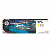 Картридж струйный HP (F6T83AE) PW Pro 477dw/452dw, №973X, желтый, увеличенный ресурс 7000 страниц, оригинальный