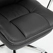 Кресло офисное BRABIX PREMIUM "Amadeus EX-507", экокожа, хром, черное, 530879