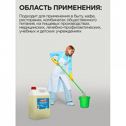 Средство моющее универсальное 5 л, ПРОГРЕСС, 10452