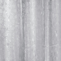 Шторка для ванной EVA, 180х200 см, кольца в комплекте, СЕРАЯ ЛЕДЯНАЯ СВЕЖЕСТЬ, PRIMILA (ПРИМИЛА), 700101