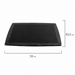 Набор настольный GALANT "Black Hawk" из дерева, 6 предметов, цвет "чёрный дуб", 238167