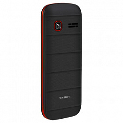 Телефон мобильный TEXET TM-130, 2 SIM, 1,77", 32 МБ, microSD, FM, фонарик, черный, 00-00001860