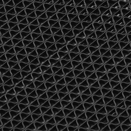 Коврик дорожка Zig-Zag ячеистый грязезащитный 0,9х10 м, толщина 5 мм, ПВХ, В РУЛОНЕ, VORTEX, 22156