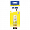 Чернила EPSON 115 (C13T07D44A) для СНПЧ L8160/L8180, желтые, объем 70 мл, ОРИГИНАЛЬНЫЕ