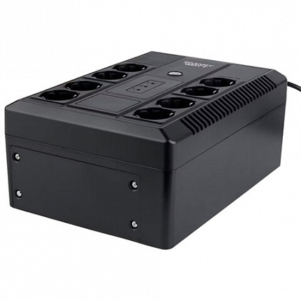 Источник бесперебойного питания SMARTWATT UPS SAFE PRO 650, 650 ВА (390 Вт), 8 розеток, 3703020270004