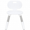 Стул детский растущий BRABIX KIDS CC-001, 2-8 лет, пластик серый + белый, 533293