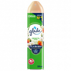 Освежитель воздуха аэрозольный 300 мл, GLADE "Свежесть утра"