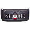Пенал мягкий BRAUBERG, 2 отделения, полиэстер, "Shark", черный, 21х6х9 см, 270271