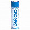 Батарейки алкалиновые "пальчиковые" КОМПЛЕКТ 12 шт., CROMEX (КРОМЕКС) Alkaline, AA (LR6,15A), спайка, 456258