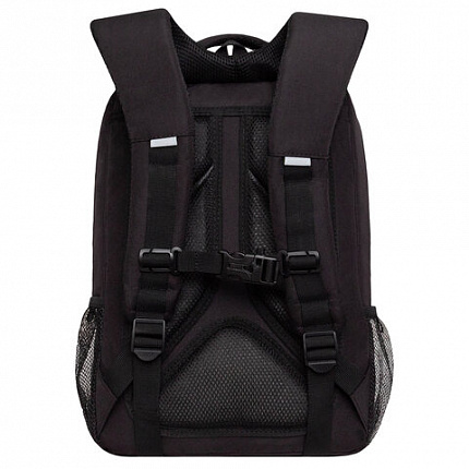 Рюкзак GRIZZLY школьный, анатомическая спинка, 2 отделения, для мальчиков, "SMART", 39х26х19 см, RB-556-2/1