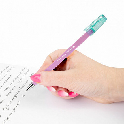 Ручки гелевые BRAUBERG ORIGINAL, ЧЕРНЫЕ, НАБОР 8 штук, игольчатый узел 0,5 мм, линия письма 0,35 м, 144248