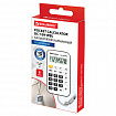 Калькулятор карманный со шнурком BRAUBERG DC-109-WBL (61x110 мм), 8 разрядов, БЕЛЫЙ/ЧЕРНЫЙ, 272643