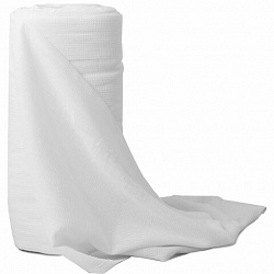 Полотно ВАФЕЛЬНОЕ отбеленное, рулон 0,45х60 м, плотность 110 (±10) г/м2, LAIMA, 607518, ГС