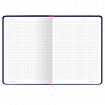 Блокнот с резинкой в клетку 96 л., А5, 145х203 мм, твердая обложка, BRAUBERG, "London", 113720