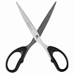 Ножницы BRAUBERG "Classic", 185 мм, чёрные, классической формы, 2-х сторонняя заточка, 230934
