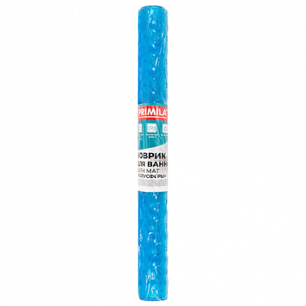 Коврик для ванны/душевой противоскользящий 54х54 см, "Полусферы", прозрачный, ПВХ, PRIMILA (ПРИМИЛА), 700369