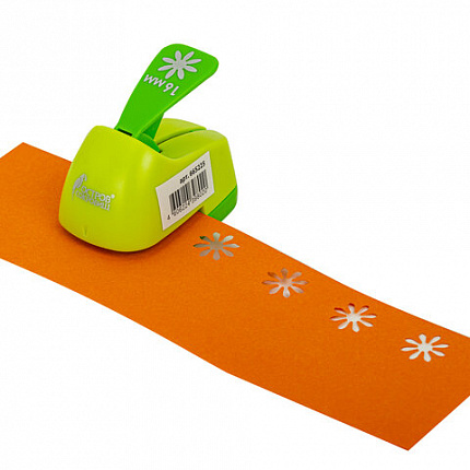 Дырокол фигурный 1 шт., диаметр вырубки 16 мм, 8 видов ассорти, ОСТРОВ СОКРОВИЩ, 665225