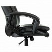 Кресло офисное BRABIX PREMIUM "Omega EX-589", экокожа, черное, 532094